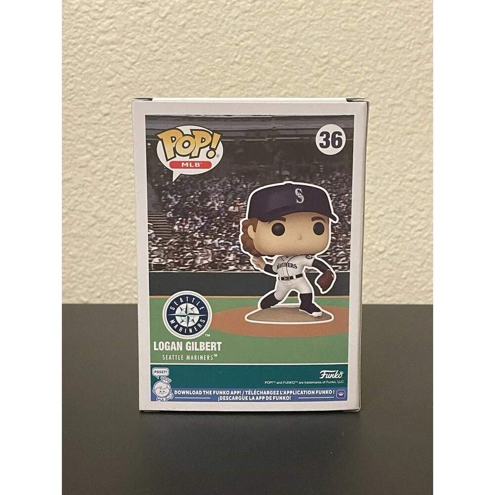Funko Pop Logan Gilbert Seattle Mariners T-Mobile Exclusive 9/8/25 - Picture 3 of 4